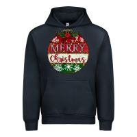 Navy merry christmas Urban Hoodie - CowhideDigitalArt