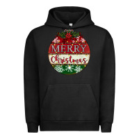 Pigment Black merry christmas Urban Hoodie - CowhideDigitalArt