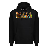 Black Cowgirl Horse Min Premium Hoodie - CowCowDesign