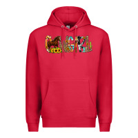 Cardinal Cowgirl Horse Min Premium Hoodie - CowCowDesign
