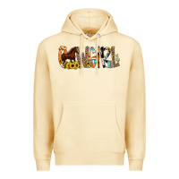 Pina Colada Cowgirl Horse Min Premium Hoodie - CowCowDesign