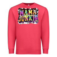 Cardinal Mama junkie Mother's Day Premium Sweatshirt - FaDigitalArtStudio