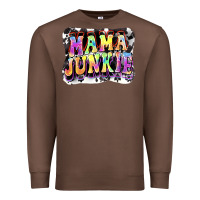 Chestnut Mama junkie Mother's Day Premium Sweatshirt - FaDigitalArtStudio