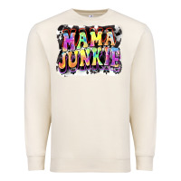Sandshell Mama junkie Mother's Day Premium Sweatshirt - FaDigitalArtStudio