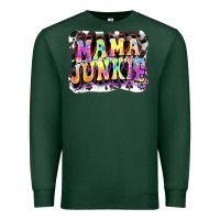 Sports Green Mama junkie Mother's Day Premium Sweatshirt - FaDigitalArtStudio