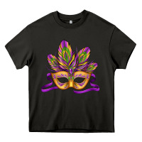 Asphalt mardi gras carnival mask Heavy Core Tee - Jasminsmagicworld