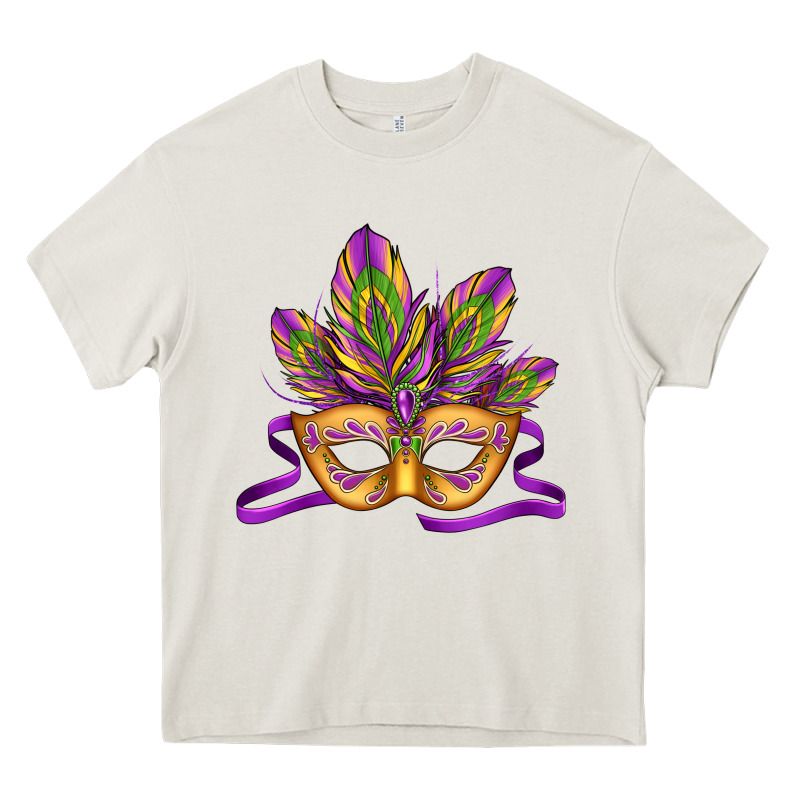Mardi Gras Carnival Mask Heavy Core Tee by Jasminsmagicworld | Teevron