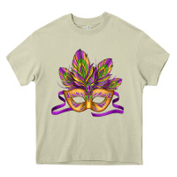 Mossy mardi gras carnival mask Heavy Core Tee - Jasminsmagicworld