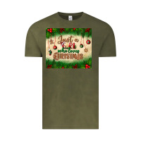 Vintage Olive just a girl who loves christmas tumbler Vintage Tee - BundleAndBundleShop