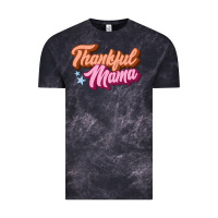 Cloud Black thankful mama Vintage Tee - JahusDesignShop