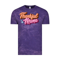 Cloud Purple thankful mama Vintage Tee - JahusDesignShop