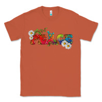 Copper Lgbtq Peace With Daisy Classic Tee - BundleAndBundleShop