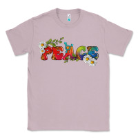 Lilac Lgbtq Peace With Daisy Classic Tee - BundleAndBundleShop