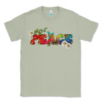 Matcha Lgbtq Peace With Daisy Classic Tee - BundleAndBundleShop