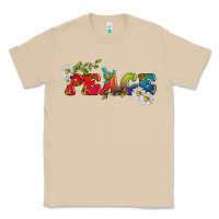 Mushroom Lgbtq Peace With Daisy Classic Tee - BundleAndBundleShop