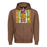 Chestnut Mom leopard Zipper Hoodie - CowGirlArtShop