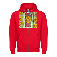 Red Mom leopard Zipper Hoodie - CowGirlArtShop