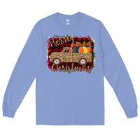Colony Blue Merry Christmas Truck Long Sleeve Tee - Bettercallsaul