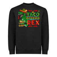 Black Tacosaurus Rex Heavyweight Sweatshirt - texasbilliewilder