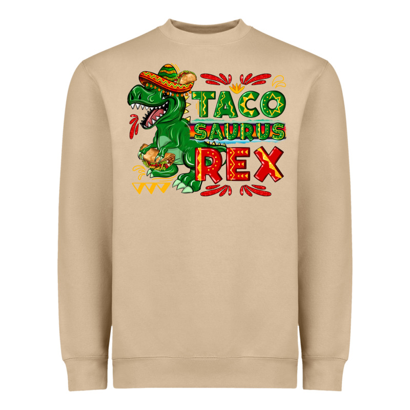 Tacosaurus Rex Heavyweight Sweatshirt by texasbilliewilder | Teevron
