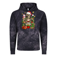 Cloud Black Skeleton Christmas Element Snowman Awda Vintage Hoodie - BundleAndBundleShop