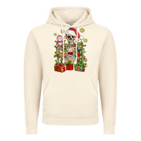 Vintage Artic Skeleton Christmas Element Snowman Awda Vintage Hoodie - BundleAndBundleShop