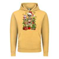 Vintage Mustard Skeleton Christmas Element Snowman Awda Vintage Hoodie - BundleAndBundleShop
