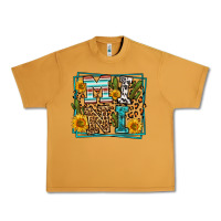 Peanut Butter western leopard mini Urban Heavy Tee - LillyAllenDesigns
