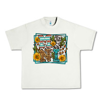 Pistachio western leopard mini Urban Heavy Tee - LillyAllenDesigns