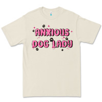 Bone anxious dog lady Premium Tee - MaliasSmallBusiness