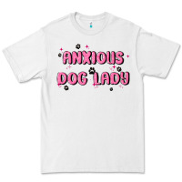 Anxious Dog Lady Premium Tee | Teevron