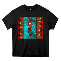 Black nana highland cow Christmas Heavy Core Tee - BarkalooDesign