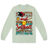 Matcha loud and proud softball mom Long Sleeve Tee - RanaPortraitStore