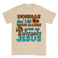 Mushroom Mommas Don't Let Your Babies Grow  Up Without Jesus Classic Tee - BundleAndBundleShop