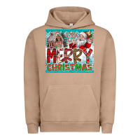 Pigment Burro merry Christmas Urban Hoodie - CowhideDigitalArt