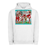 Pigment Lunar Rock merry Christmas Urban Hoodie - CowhideDigitalArt