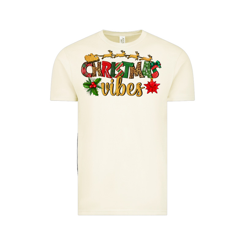 Christmas Vibes Vintage Tee by BundleAndBundleShop | Teevron