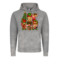 Cloud Rock Christmas Elf Truck Vintage Hoodie - BundleAndBundleShop