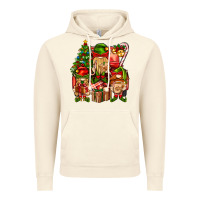 Vintage Artic Christmas Elf Truck Vintage Hoodie - BundleAndBundleShop