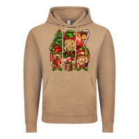 Vintage Coffee Christmas Elf Truck Vintage Hoodie - BundleAndBundleShop