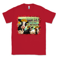 Red Hanging With My Heifers Holstein Cows Classic Tee - RanaPortraitStore