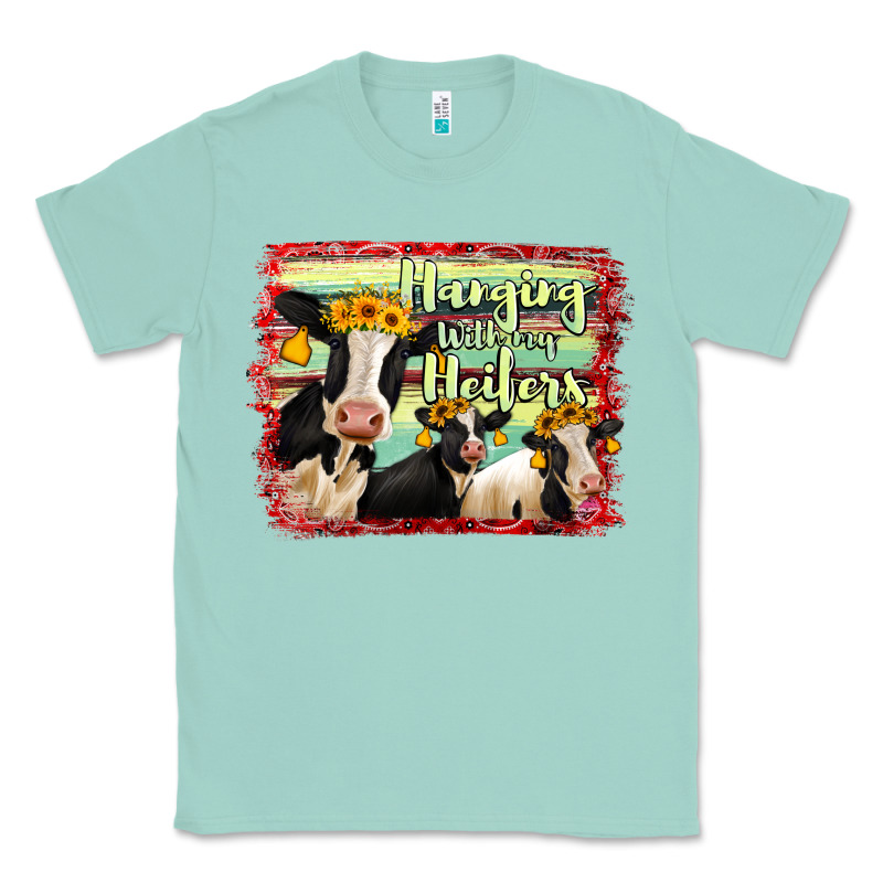 Hanging With My Heifers Holstein Cows Classic Tee by RanaPortraitStore | Teevron