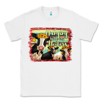 White Hanging With My Heifers Holstein Cows Classic Tee - RanaPortraitStore