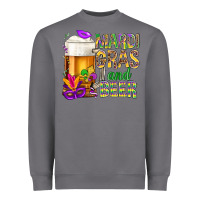 Storm Mardi Gras and beer Heavyweight Sweatshirt - NancyCooperArtShop
