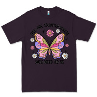 Plum you are exactly where you need to be Premium Tee - MaliasSmallBusiness