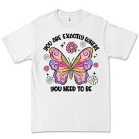 White you are exactly where you need to be Premium Tee - MaliasSmallBusiness