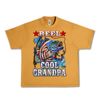 Peanut Butter reel cool grandpa american flag bass Urban Heavy Tee - LillyAllenDesigns