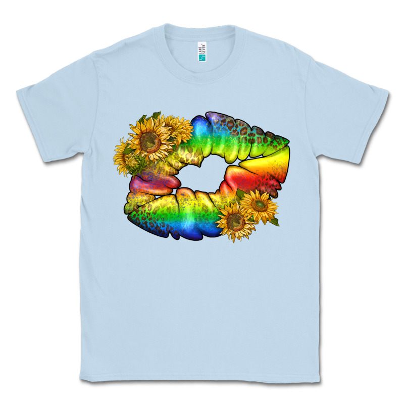 Lgbtq Pride Rainbow Lips Classic Tee by BundleAndBundleShop | Teevron