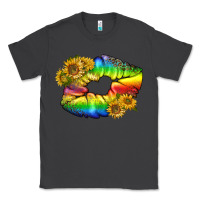 Smoke Lgbtq Pride Rainbow Lips Classic Tee - BundleAndBundleShop