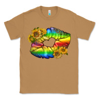 Toasted Coconut Lgbtq Pride Rainbow Lips Classic Tee - BundleAndBundleShop